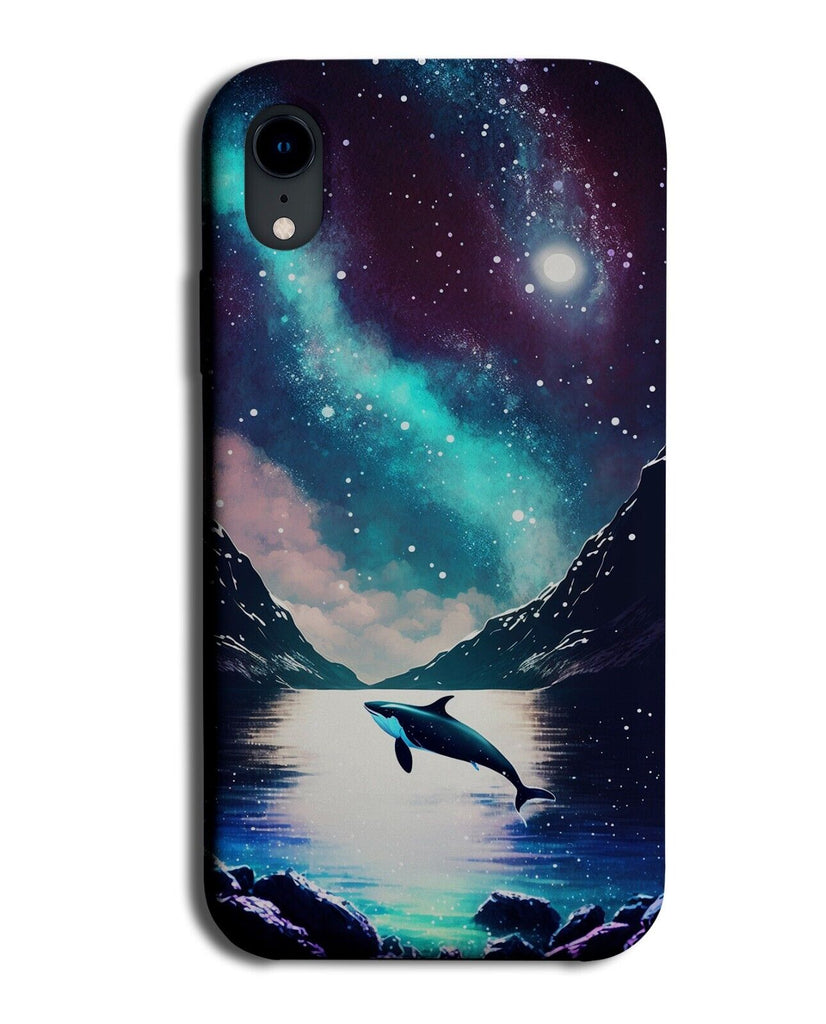 Jumping Orca Phone Case Cover Orcas Killer Whales Jump Leap Leaping Space AN06