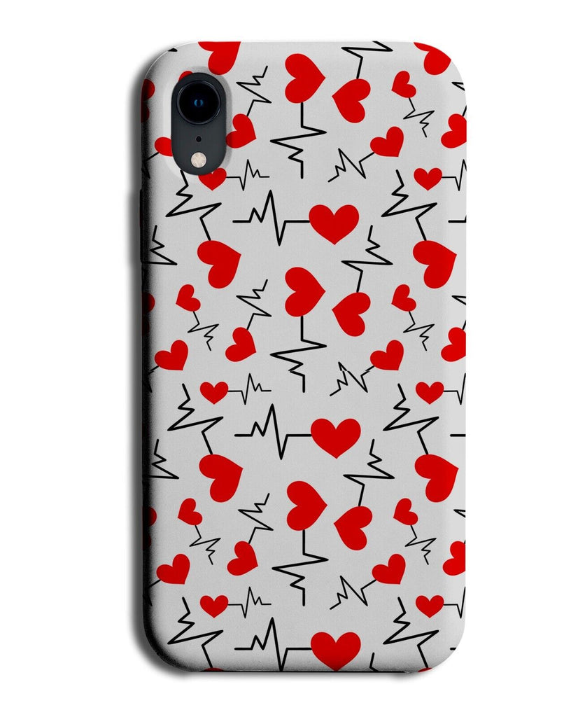 St Valentines Day Phone Case Cover Valentine Heart Beat Love Hearts Shapes Q893