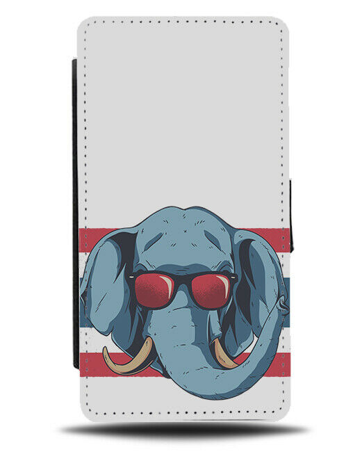 Cool Elephant Face In Sunglasses Phone Cover Case Retro Stylish Bro J336