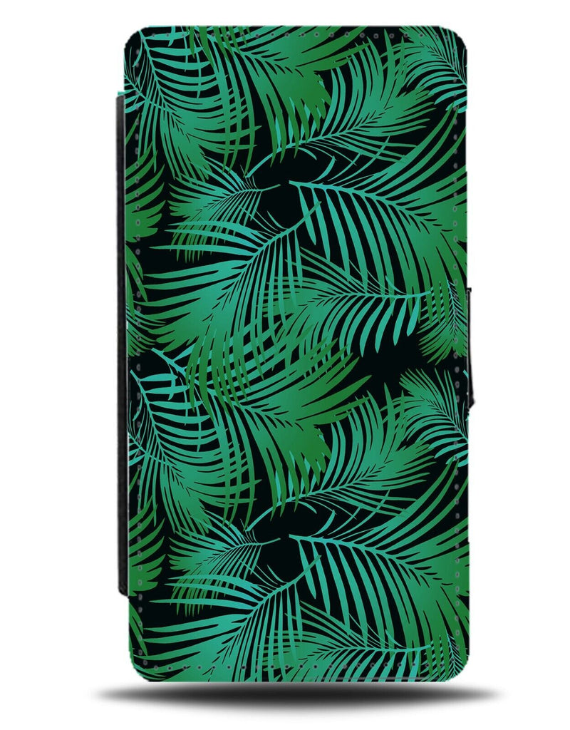Jungle Flip Wallet Case Bushes Bush Leaves Leaf Fearnes Green Wild Forrest AQ73