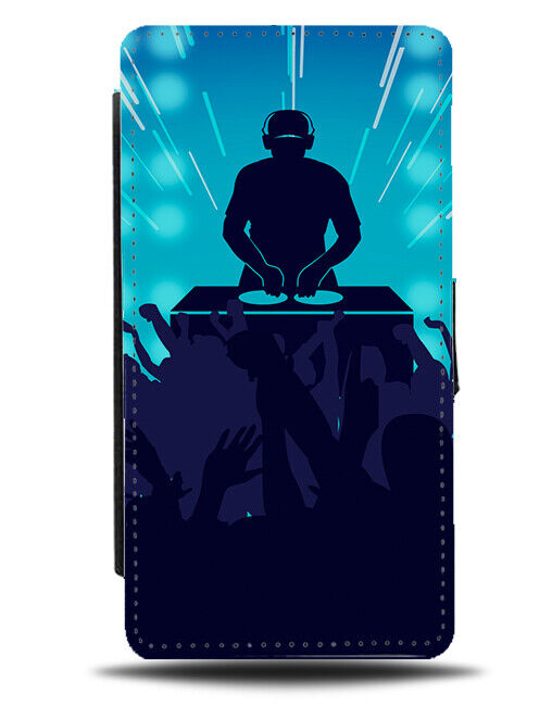 Abstract DJ Performing Shapes Phone Cover Case Decks Deck Nightclub J268