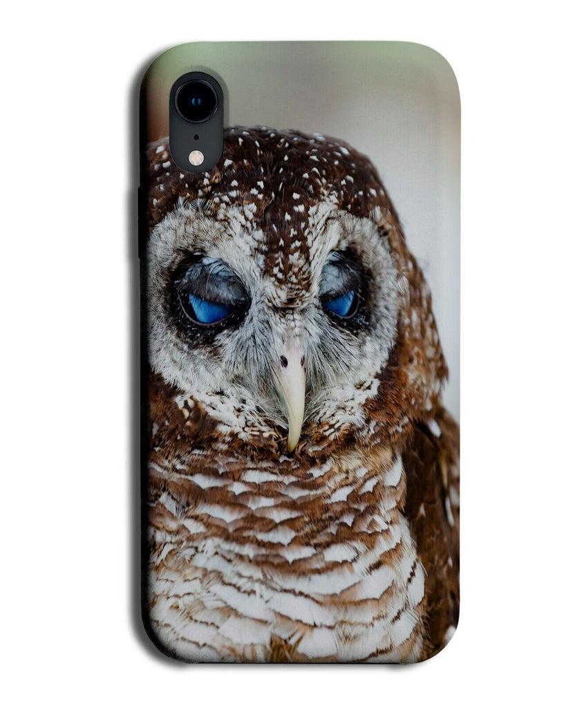 Owl Photograph Phone Case Cover Picture Owls Face Cute Bird Birds Photo P408