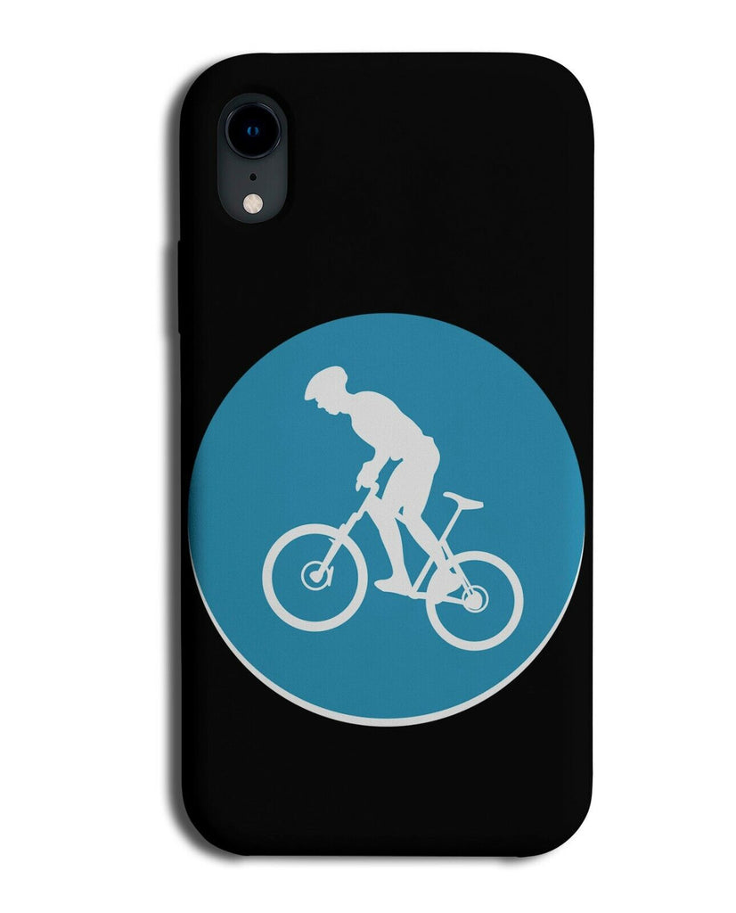 BMX Silhouette Badge Phone Case Cover BMXer Rider Bike Gift Present Extreme J048