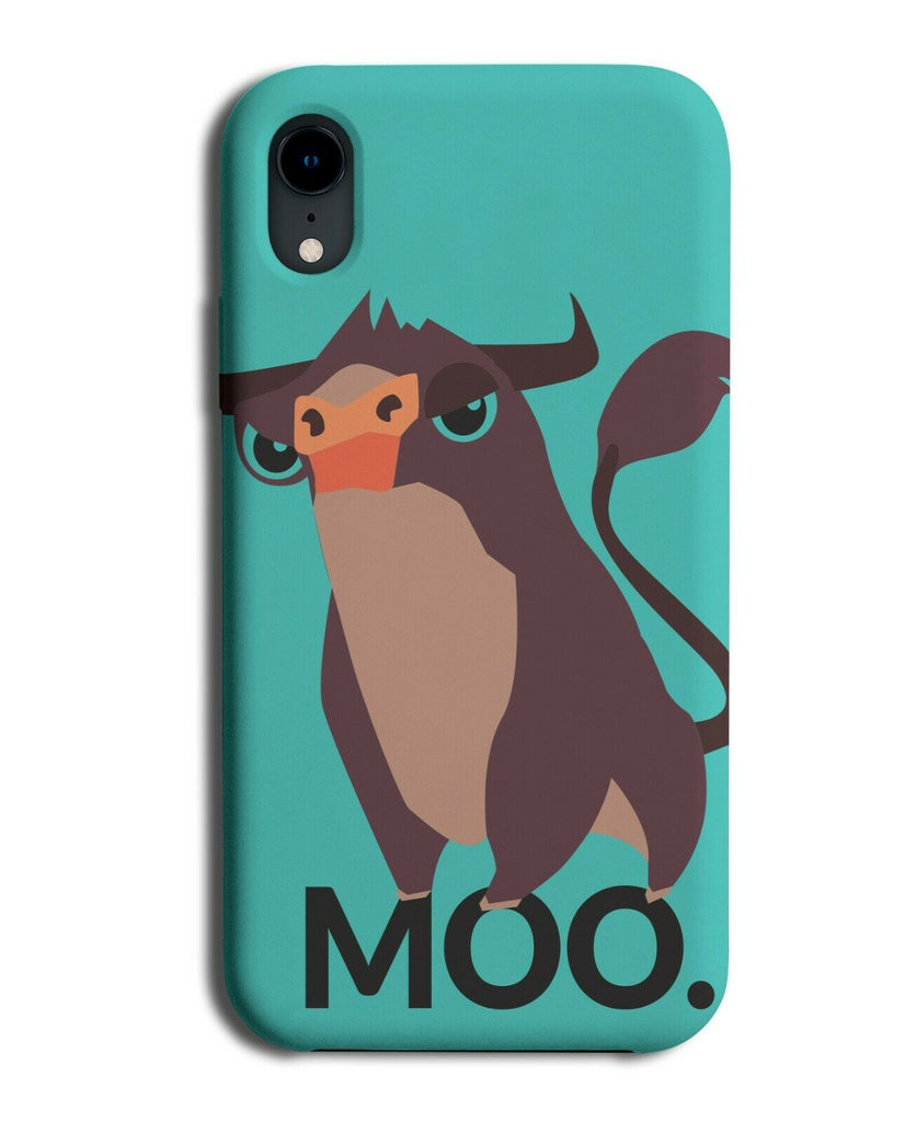 Cartoon Bull Phone Case Cover Bulls Male Cow Moo Funny Gift Present E132