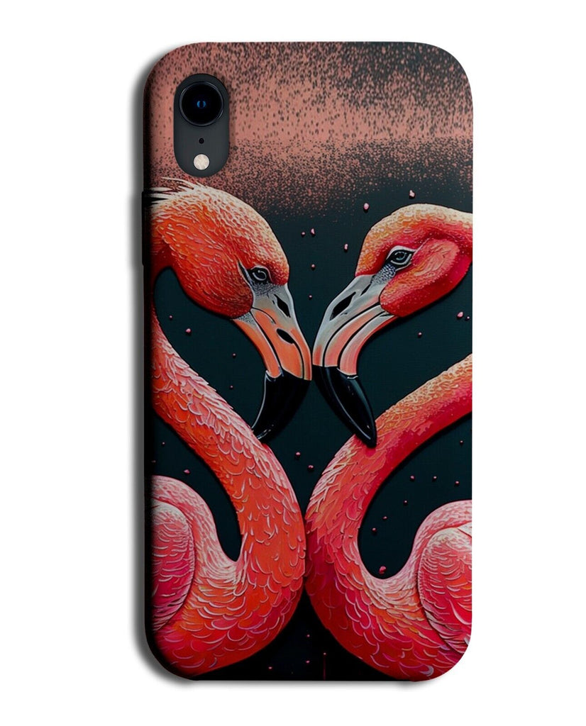 Flamingo Couple Phone Case Cover Couples Flamingos Boyfriend Girlfriend His AA47