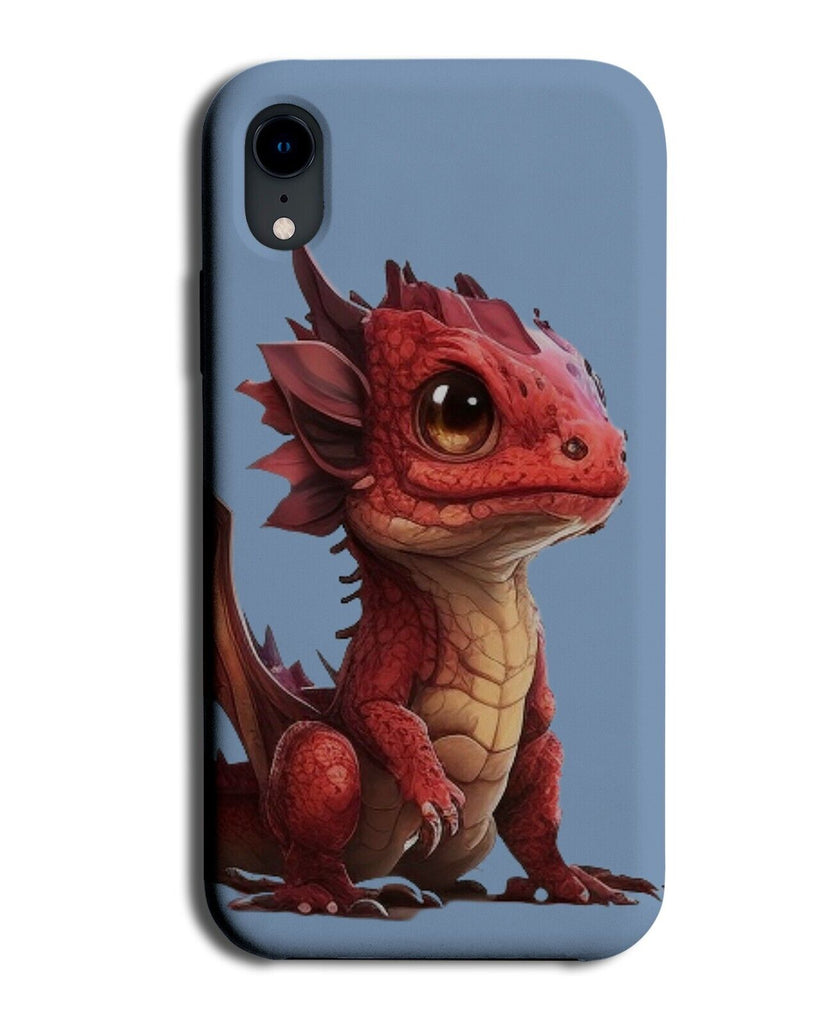 Baby Red Dragon Phone Case Cover Dragons Fiery Coloured Colour Japanese BF56