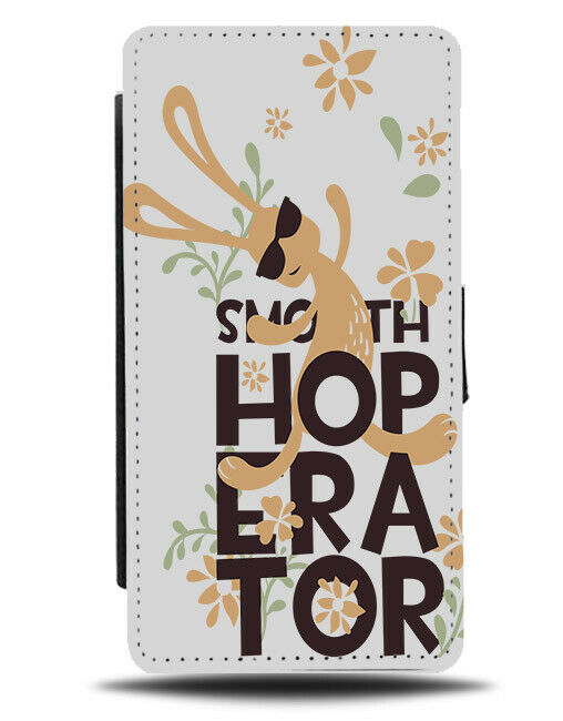 Funny Smooth Operator Bunny Rabbit Flip Wallet Phone Case Rabbits Bunnies E468