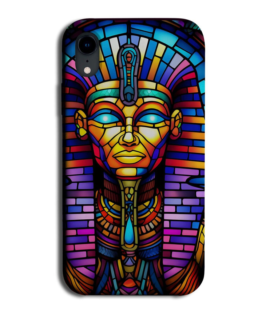 Colourful Tutankhamun Pharaoh Phone Case Cover Mummy Egyptian Egypt Face DD94