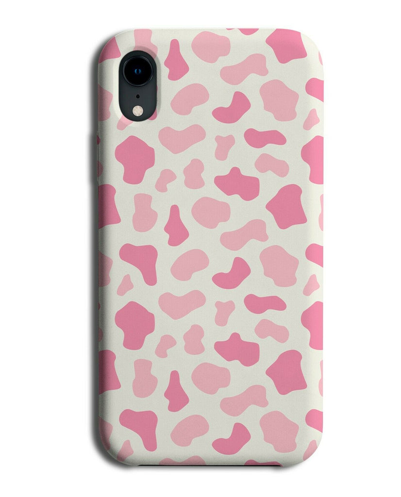 Pink Shades Cow Print Phone Case Cover Cows Pattern Spots Shapes Animal F659