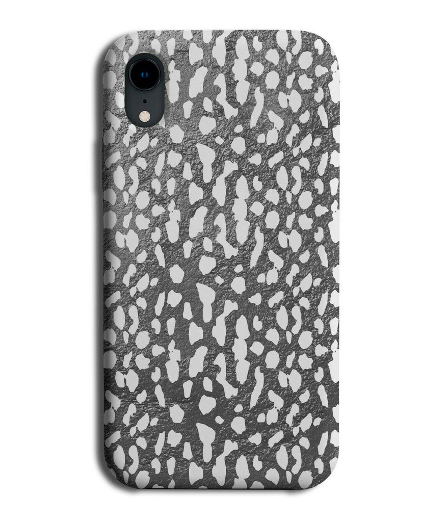 Silver Animal Safari Print Phone Case Cover Spots Dots Pattern Design F183