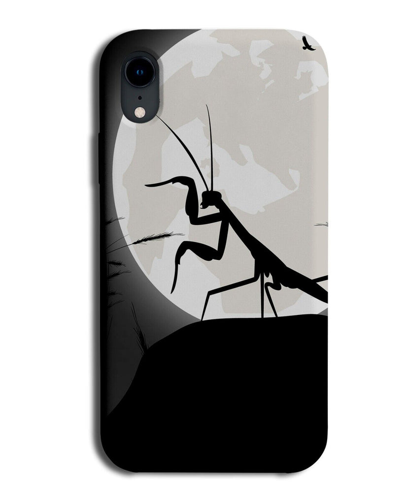 Praying Mantis Silhouette Phone Case Cover Bug Stick Insect Body Shape Gift BJ65