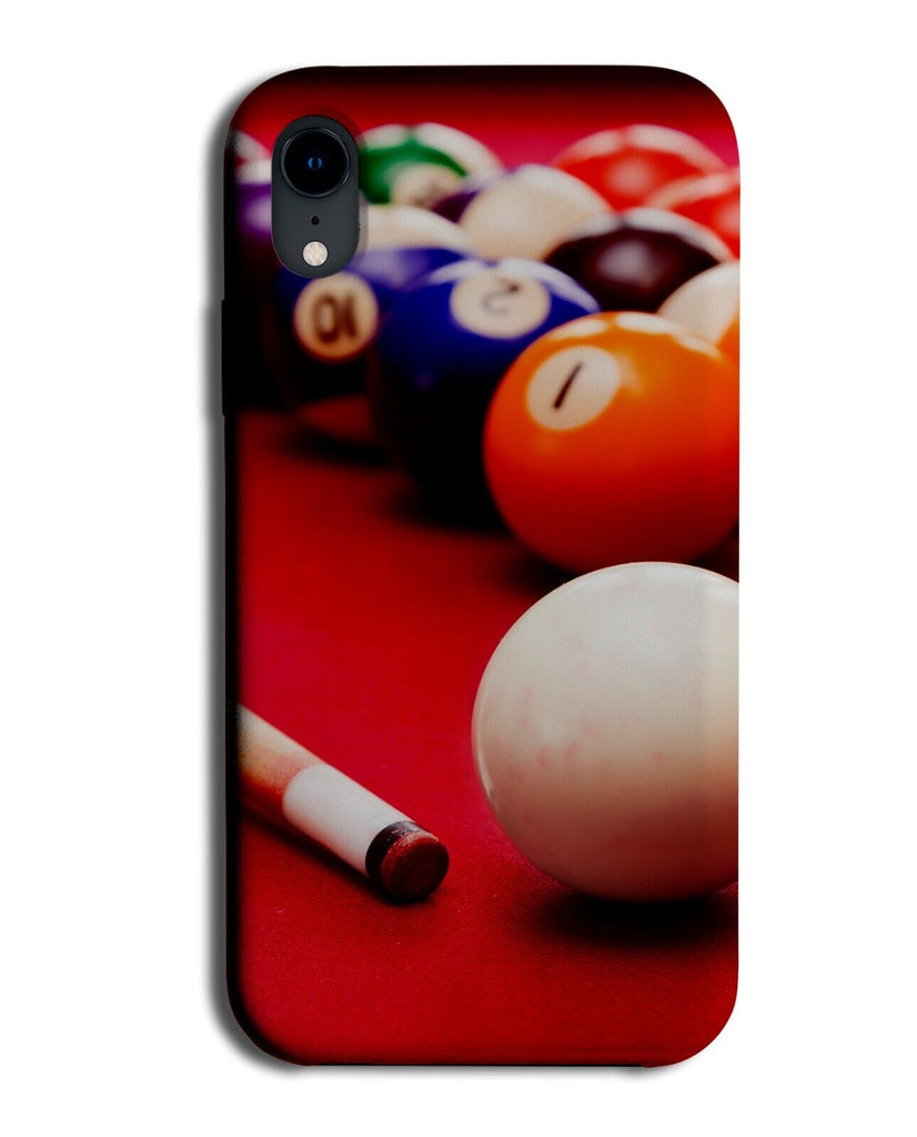 Snooker Phone Case Cover Photograph Picture Ball Balls Snookers Pool Table BG45