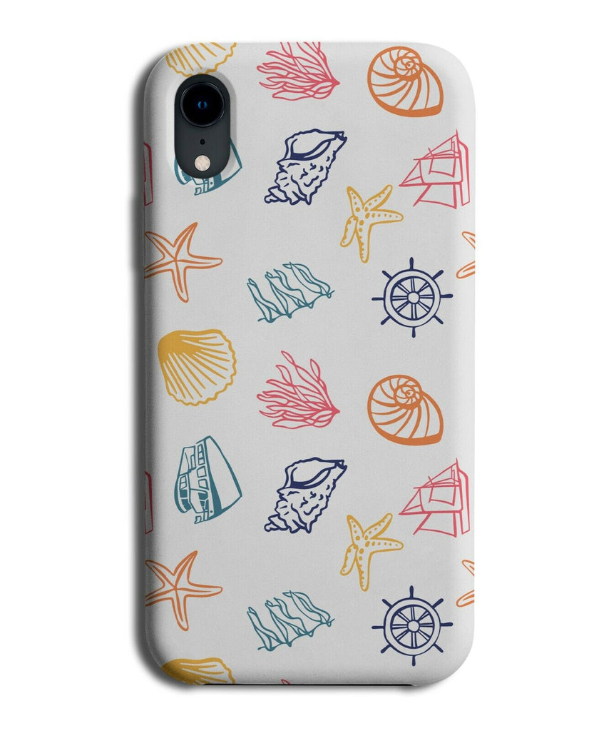Ocean Beach Shells Phone Case Cover Elements Seashell Seashells Sea K819