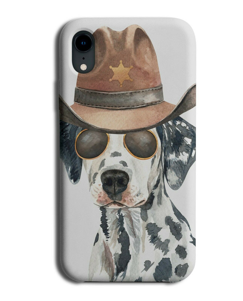 Dalmatian Phone Case Cover Dog Dogs Pet Cowboy Cow Boy Hat Sheriff K529