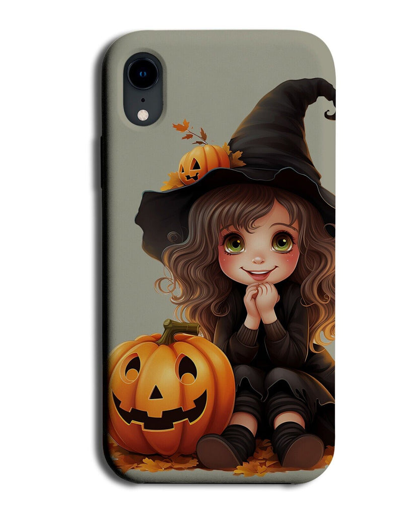 Cartoon Children's Witch Phone Case Cover Little Girl Witches Costume Kids CF24