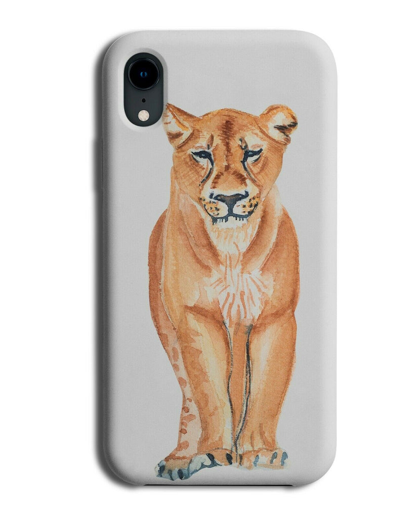 Lioness Phone Case Cover Lion Female Picture Animal Lions Animal Artwork H271