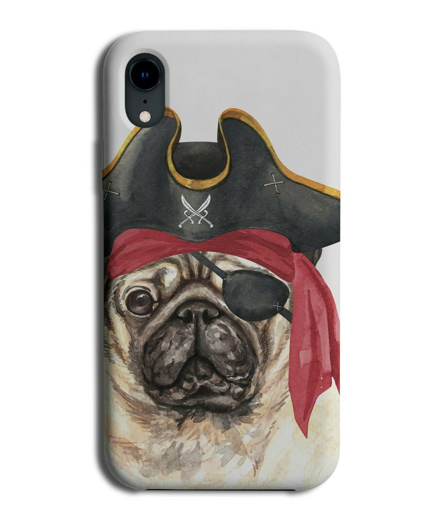 Pirate Pug Phone Case Cover Pirates Fancy Dress Costume Pugs Face K738