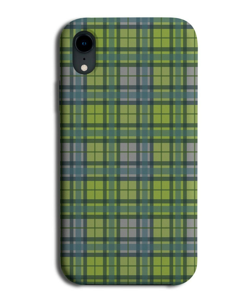 Dark Green Tartan Chequered Print Phone Case Cover Squares Golf Clothes G660