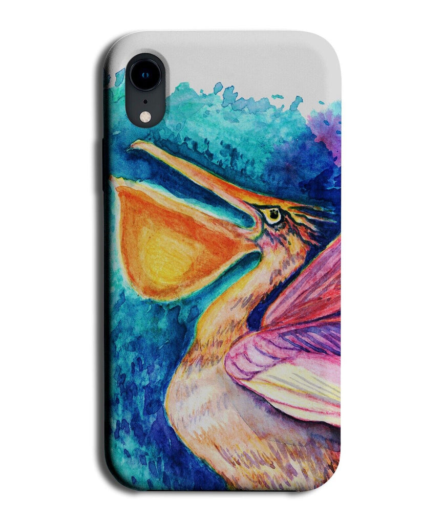 Pelican Oil Painting Phone Case Cover Pelicans Bird Birds Neck Big Mouth BS41