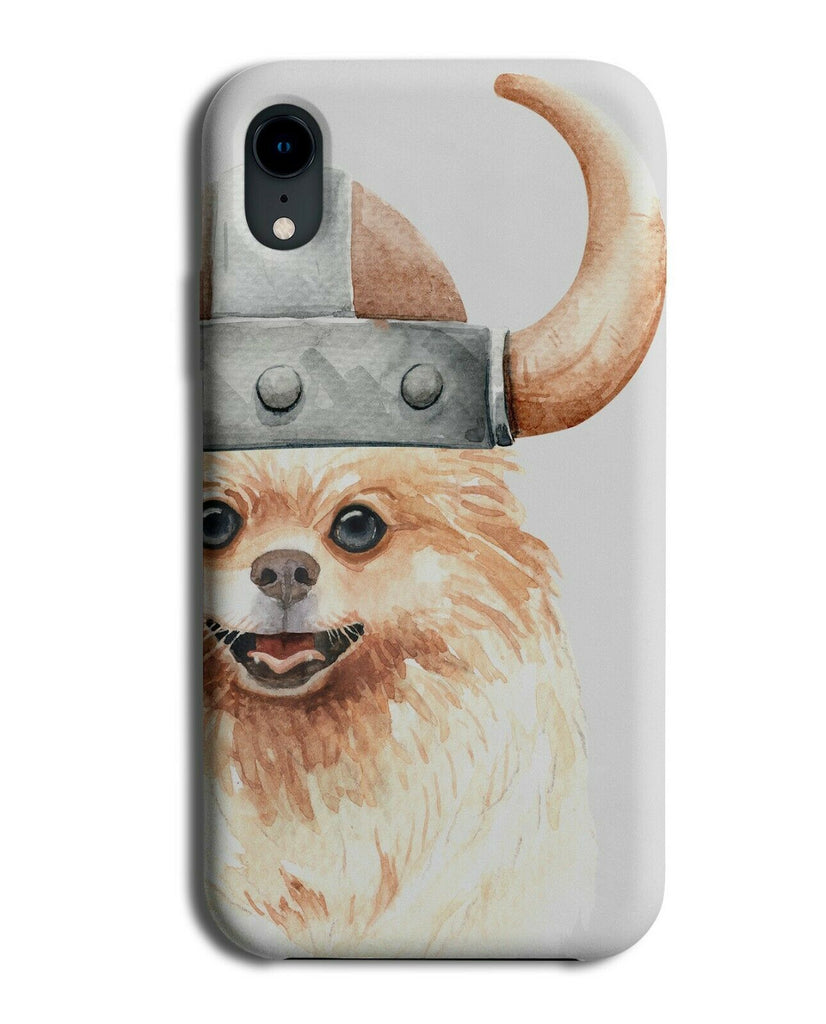 Pomeranian Phone Case Cover Dog Pet Viking Vikings Fancy Dress Hat K597