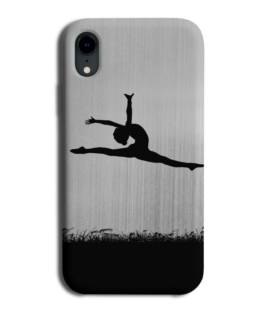Gymnastics Phone Case Cover Dancer Dancing Kit Dancing Silver Grey Coloured i698