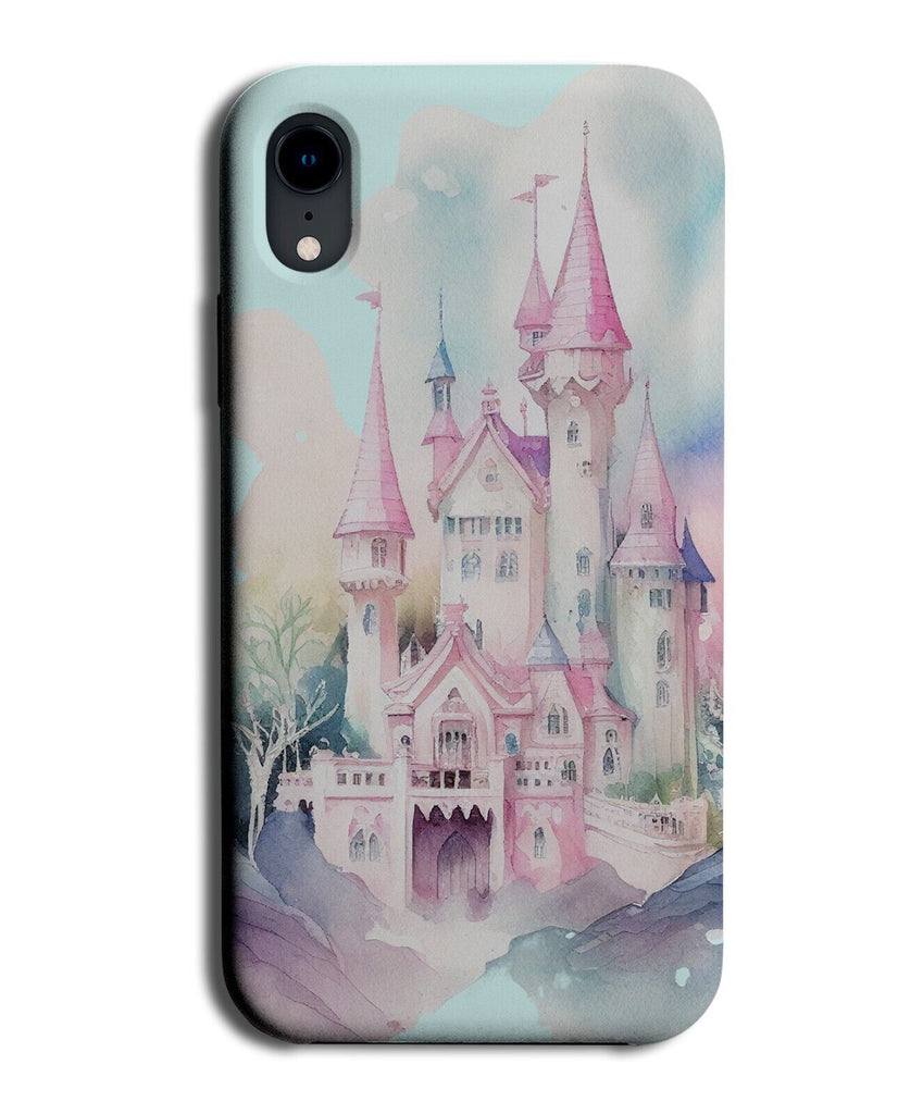 Pink Princess Castle Phone Case Cover Story Book Girls Kids Pink Princesses BE82