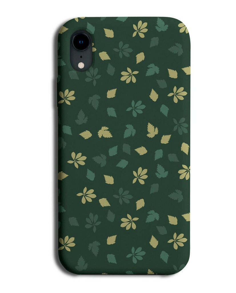 Irish Floral Shapes Phone Case Cover Flowers Flowery Cartoon Dark Green H481