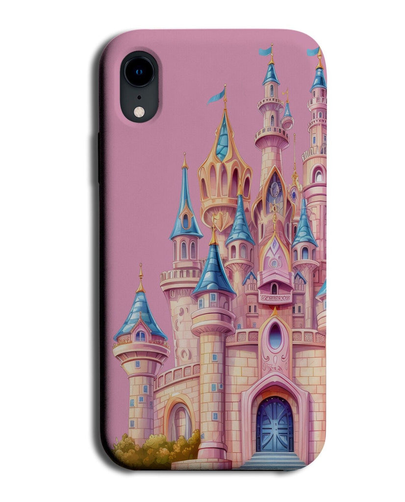 Pink Fairytale Castle Phone Case Cover Fairy Tale Princess Fantasy Castles CD59