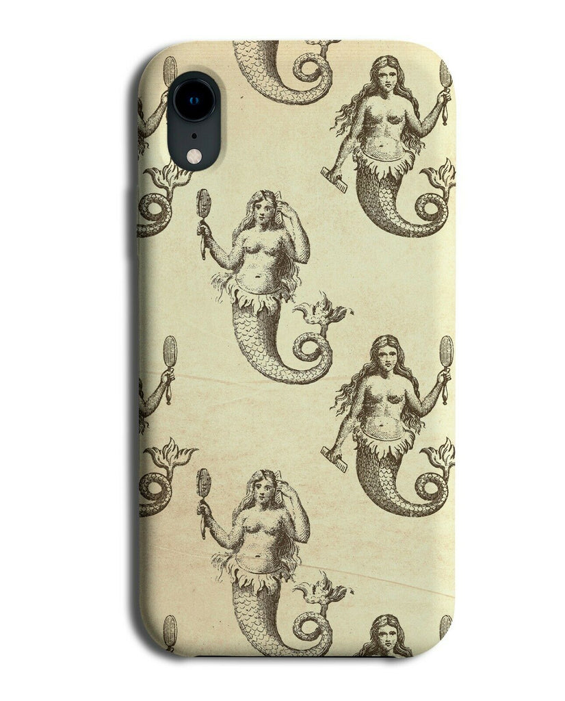 Vintage Pirate Mermaid Phone Case Cover Mermaids Old Fashioned Colour G081