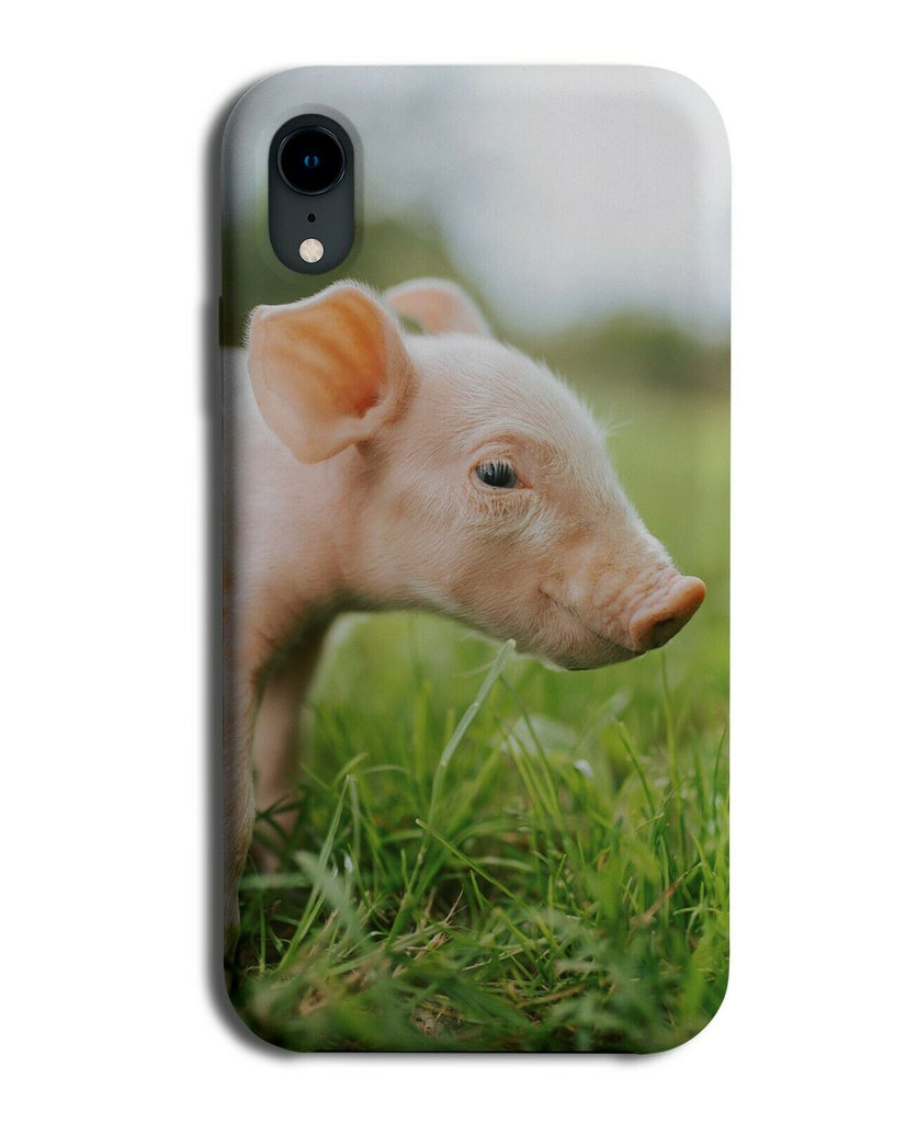 Little Micro Pig Phone Case Cover Pigs Photograph Animal Picture Farm Kids A344