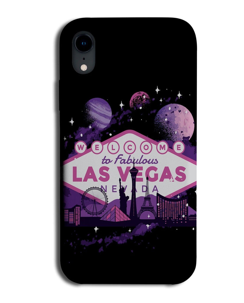 Las Vegas Nevada At Night Phone Case Cover Strip Signs Road Space Planets P935