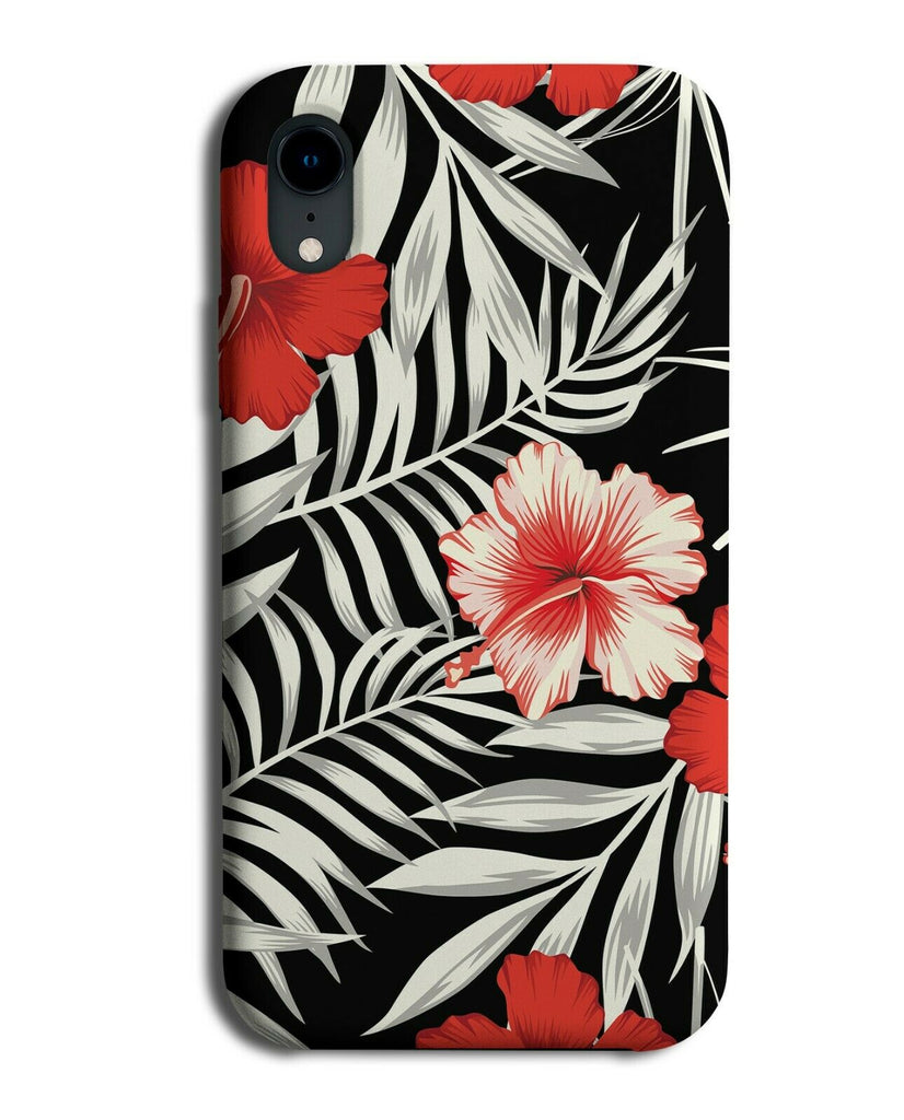 Black And Red Tulip Flowers Phone Case Cover Tulips Floral Flower Jungles F695