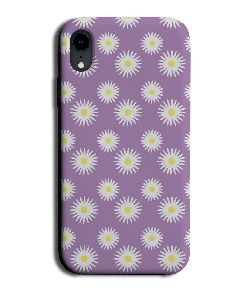 Violet Purple Daisy Phone Case Cover Daisies Coloured Girl Girly Style Q634G