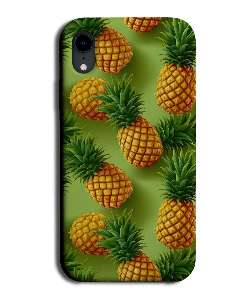 Realistic Style Pineapples Pattern Phone Case Cover Pineapple Pine Apples BX40