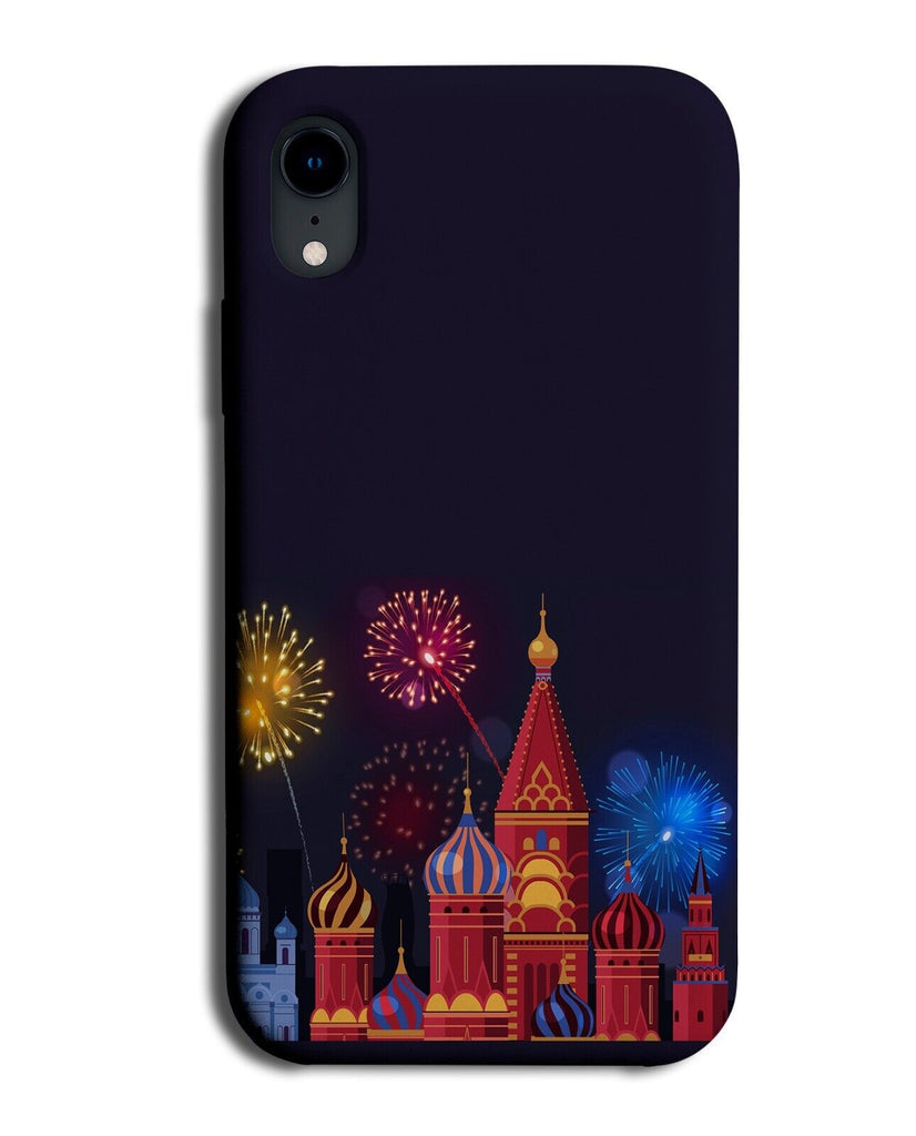Moscow Fireworks Phone Case Cover Firework City Celebration NYE Display P119