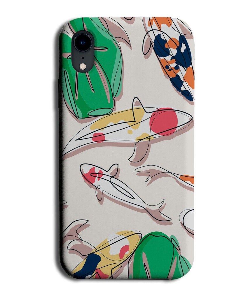 Watercolour Koi Fish Phone Case Cover Kois Artwork Art Japan Japanese Asian AV43