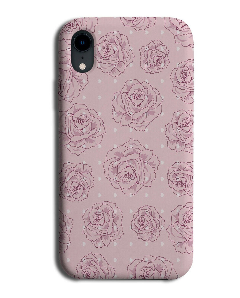 Decorative Flowers Cartoon Phone Case Cover Polka Dot Floral Decorations K865