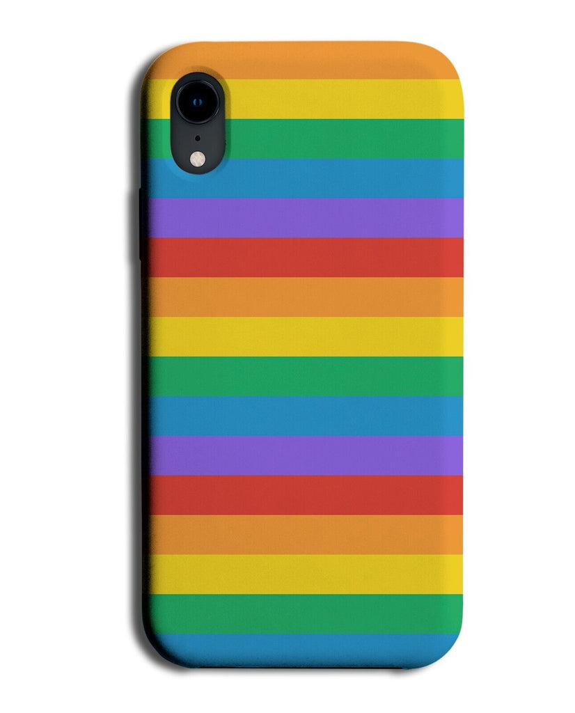 Rainbow Flag Phone Case Cover Flags LGBTQI LGBTQ+ LGBTQ Pride Colours AJ42