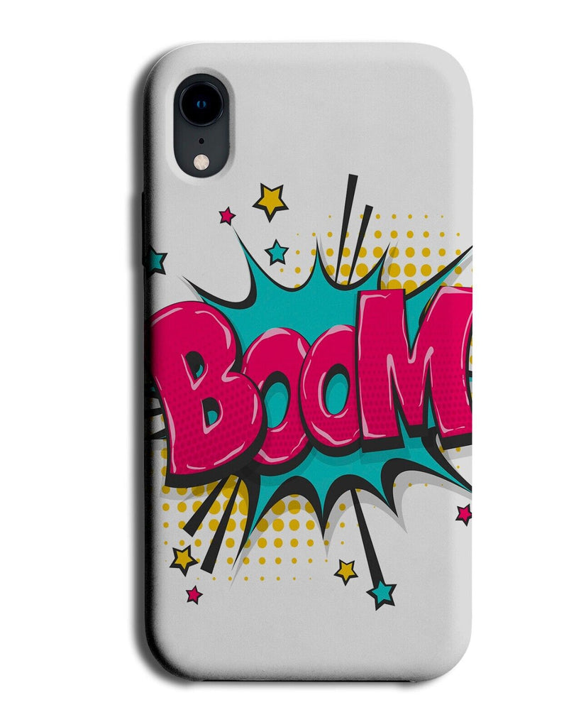 Boom Cartoon Explosion Phone Case Cover Comic Book Phrase Strip Word Style Q553