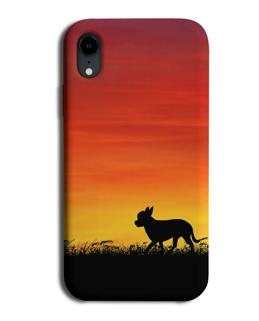 Chihuahua Phone Case Cover Chihuahuas Sunset Sunrise Photo i234