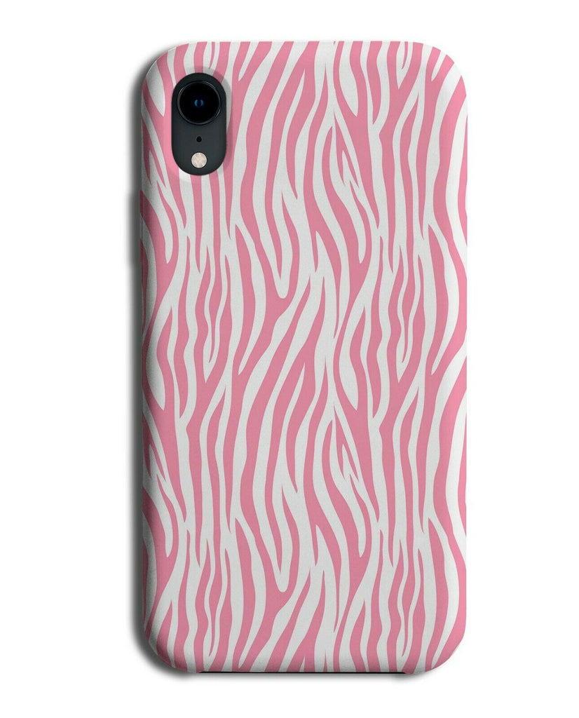 Hot Pink Zebra Print Phone Case Cover Stripes Strips Zebras Animal Pattern F103