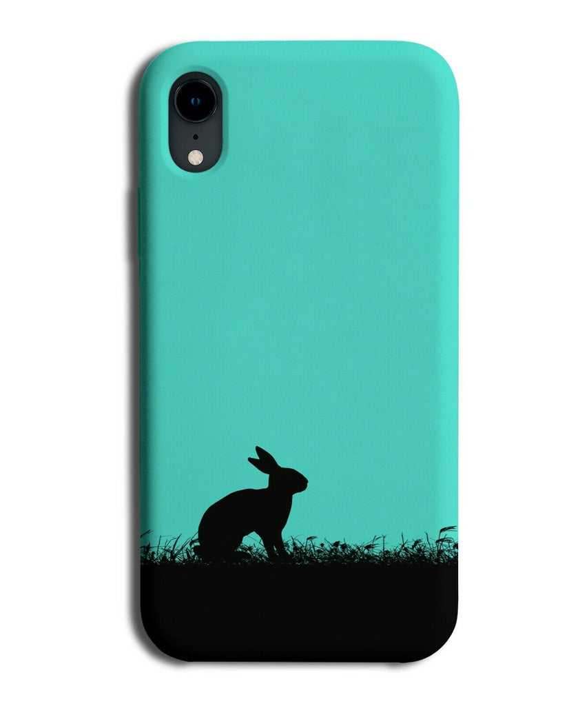 Rabbit Phone Case Cover Rabbits Bunny Bunnies Turquoise Green i283