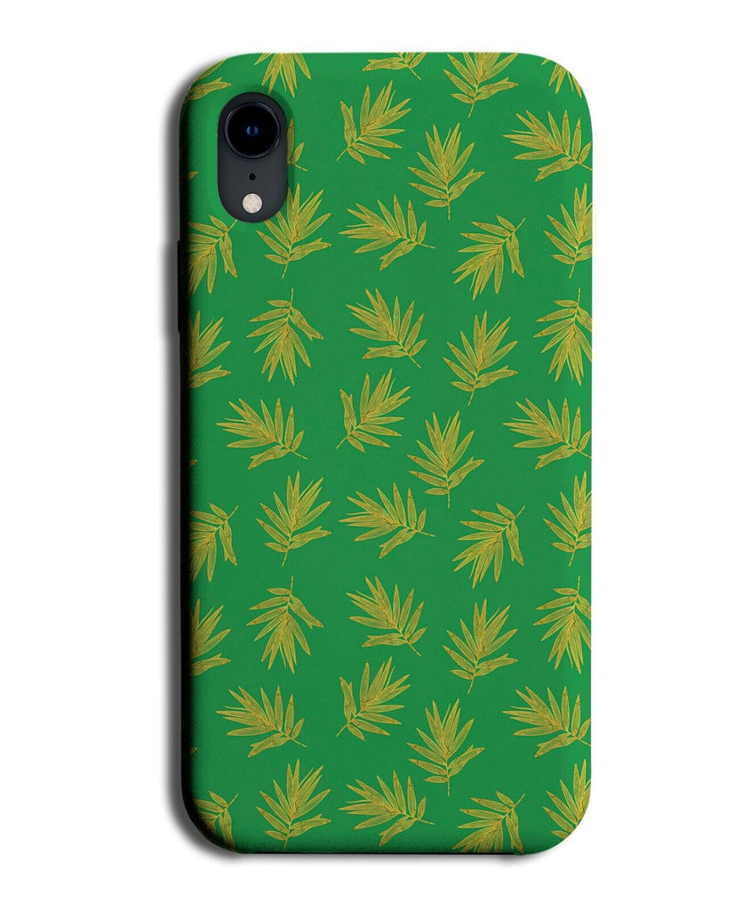 Green and Gold Leaves Phone Case Cover Tropical Tropics Tropic Leaves Q888B