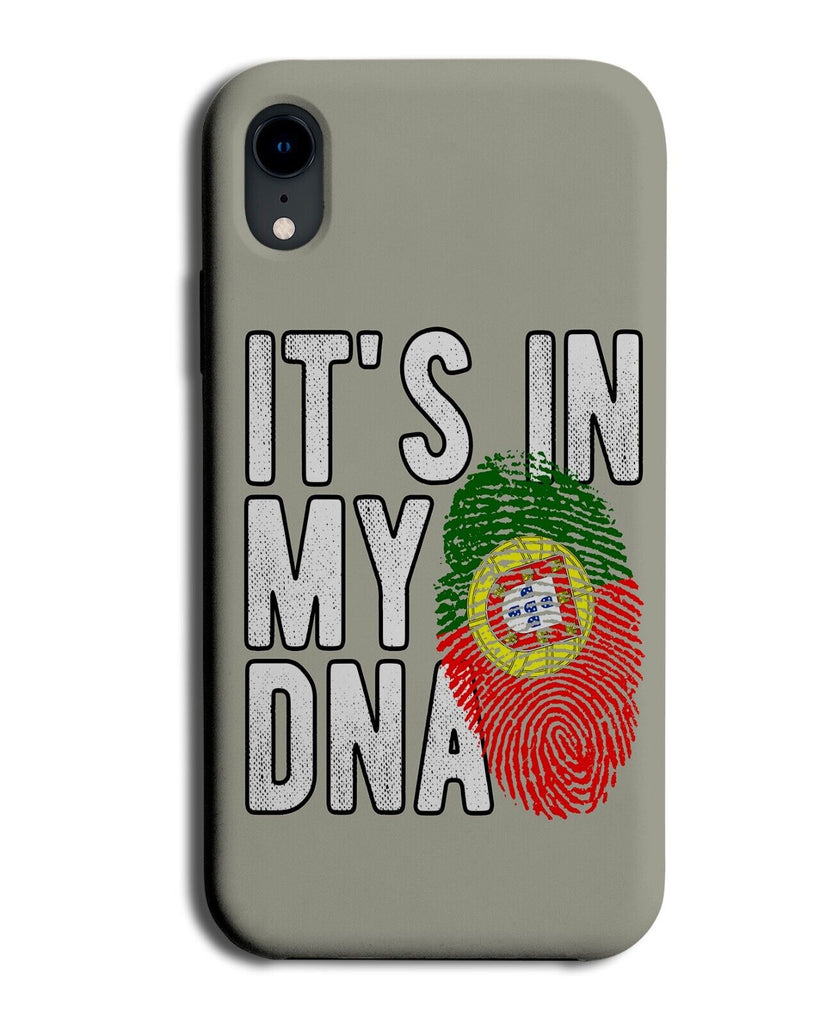 Its In My DNA Portugal Flag Phone Case Cover Portuguese Symbol Sign Gift LP99