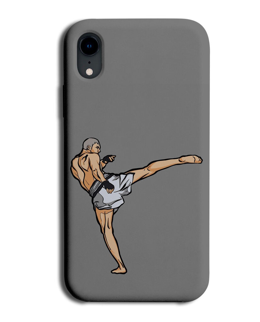 Muaythai Kick Boxing Phone Case Cover Kickboxer Boxer Kicking Motion MMA BQ66