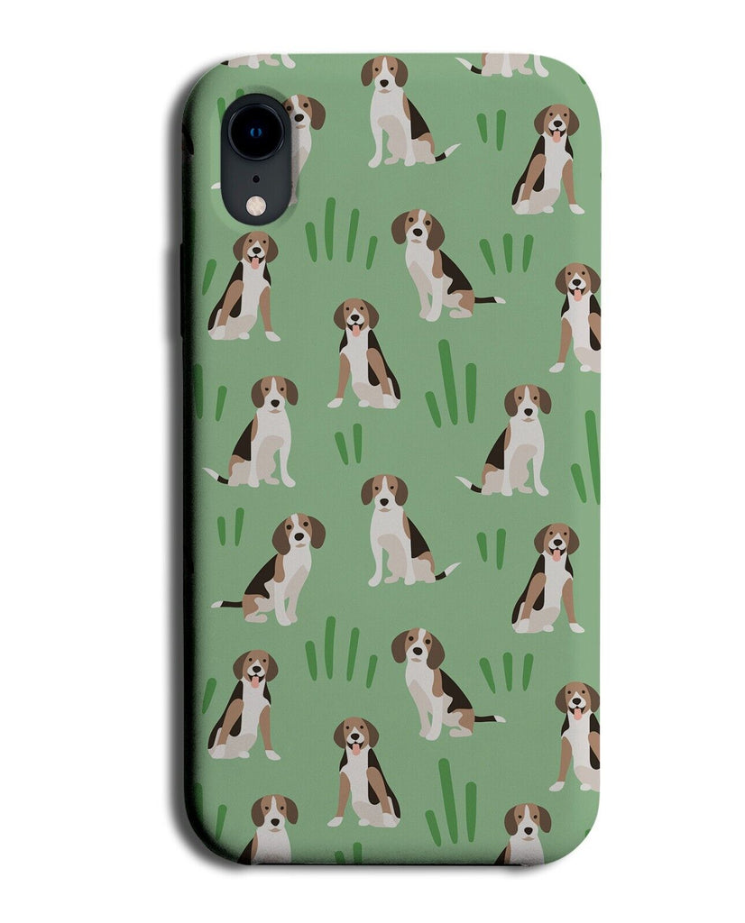Beagles Pattern Phone Case Cover Beagle Dog Dogs Breed Type Puppy Design CC18
