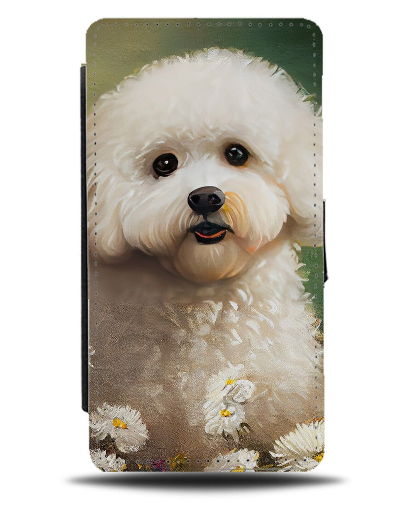 Bichon Frise Flip Wallet Case Dog Dogs Artwork Art Puppy Gift Owner Pet CY11