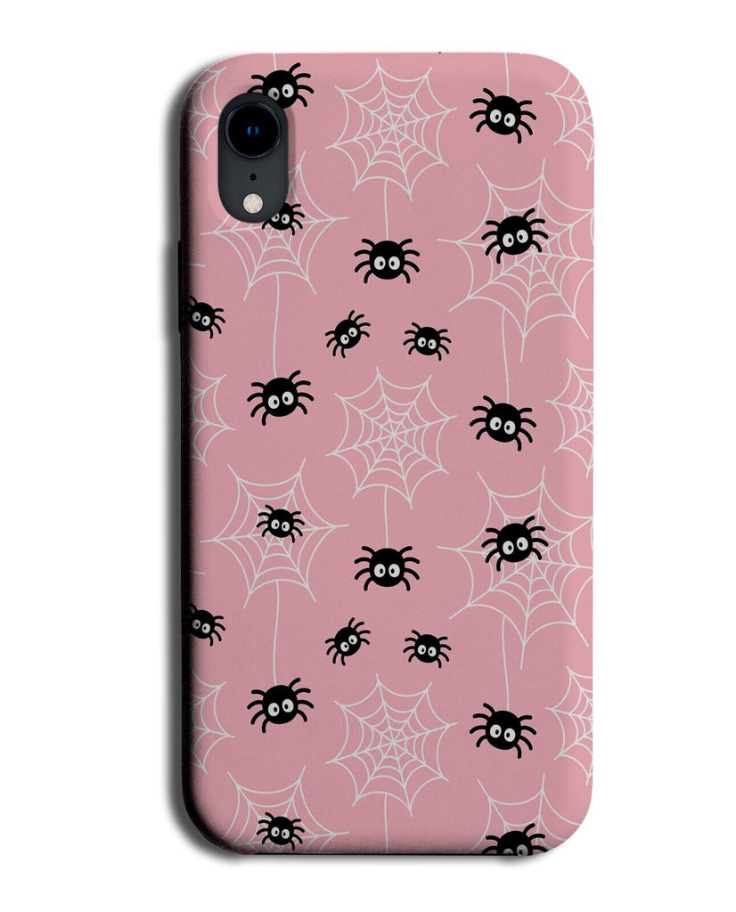 Pink Girls Spidersweb Phone Case Cover Spiders Web Spider Girly Womens Girl BQ60