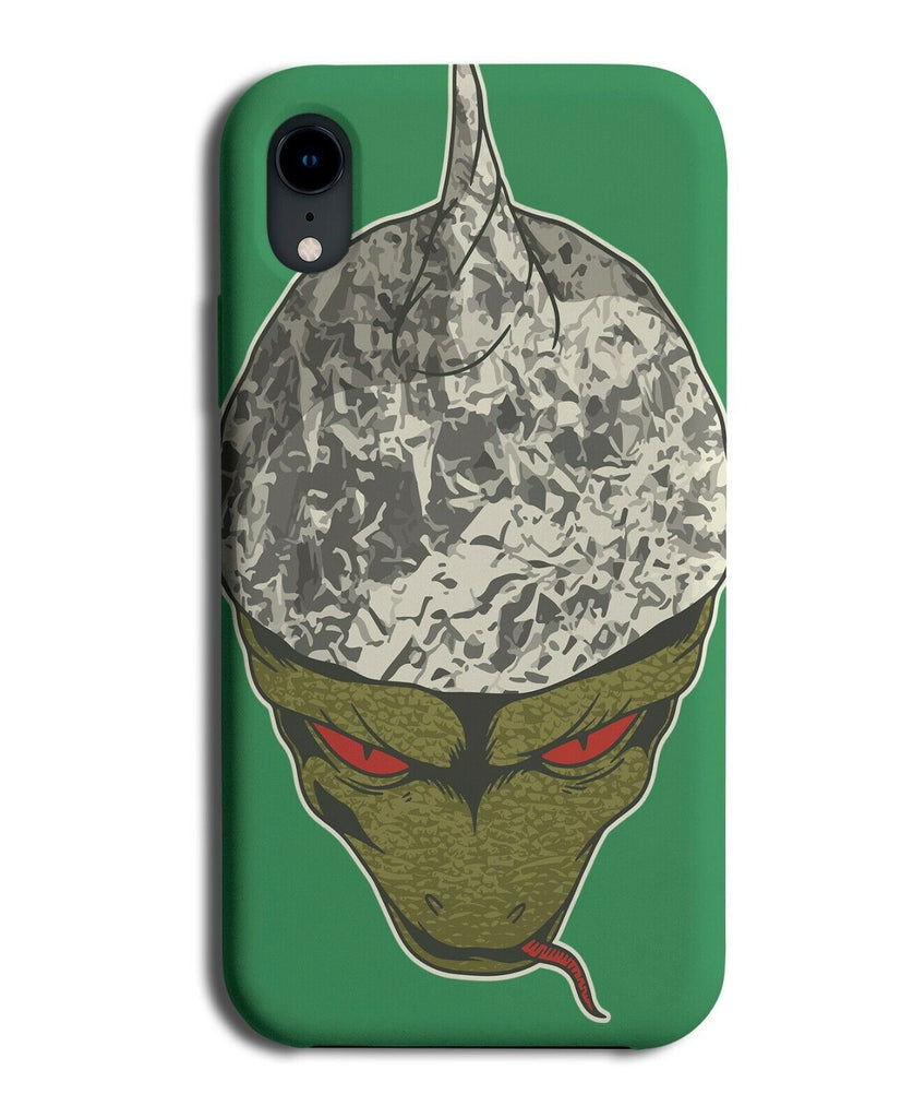 Tin Foil Hat On Lizard Phone Case Cover Conspiracy Nutjob Nut Tinfoil i971