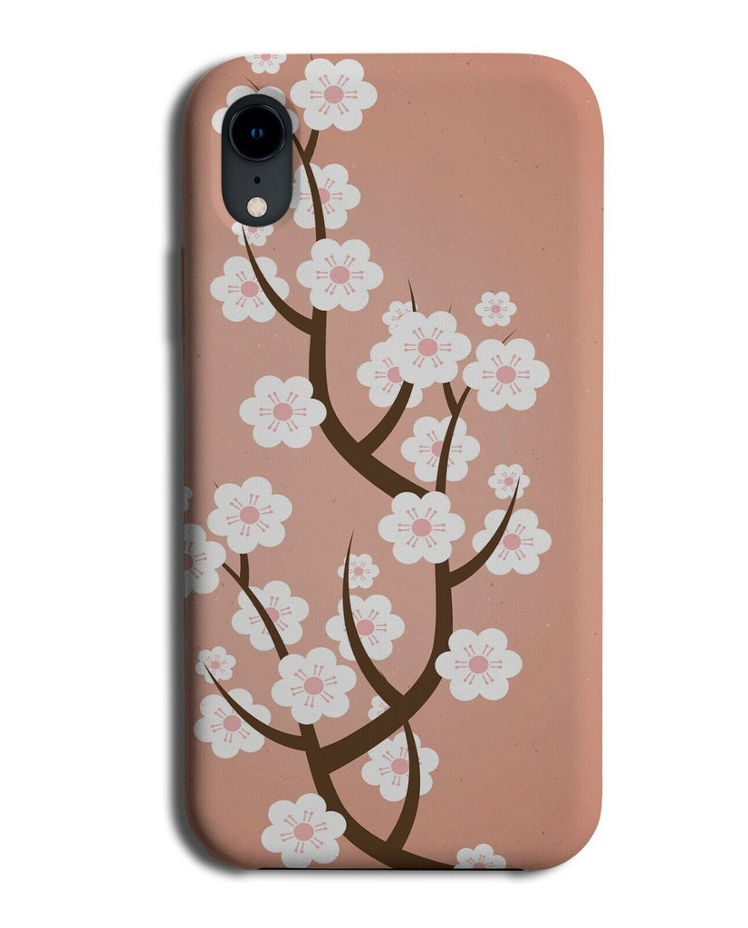 Cartoon Japanese Cherry Blossoms Phone Case Cover Floral Blossom Pink K898